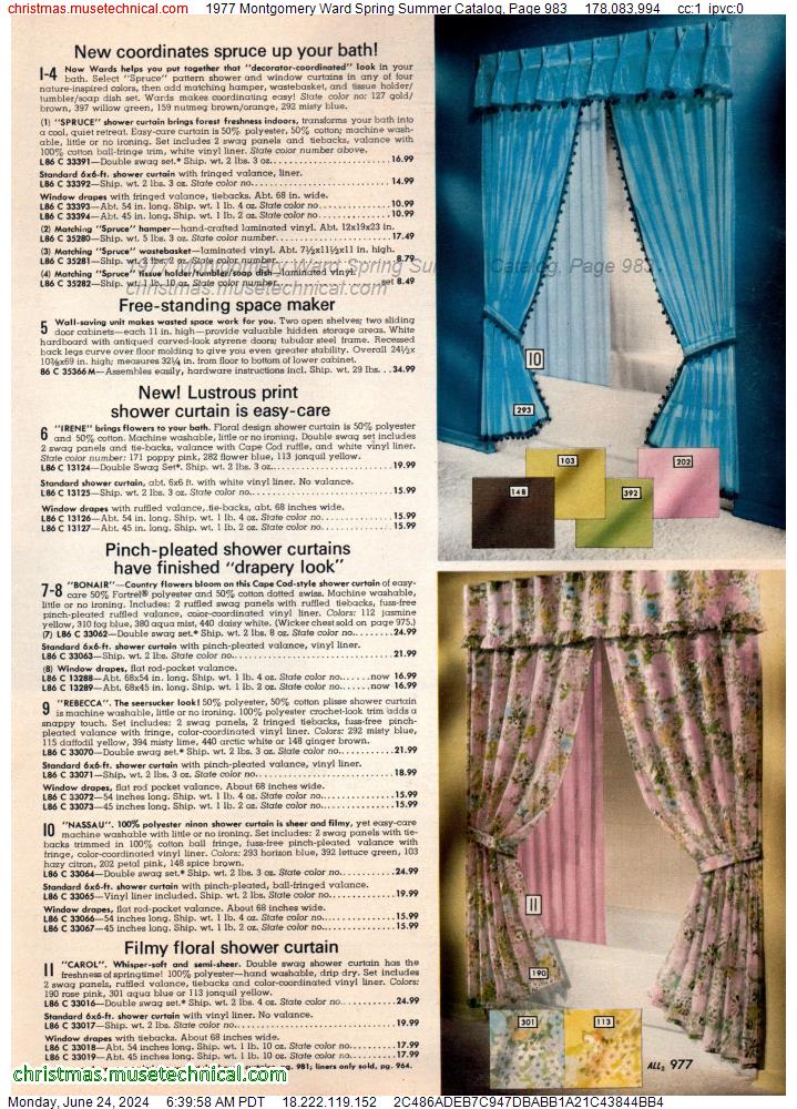 1977 Montgomery Ward Spring Summer Catalog, Page 983