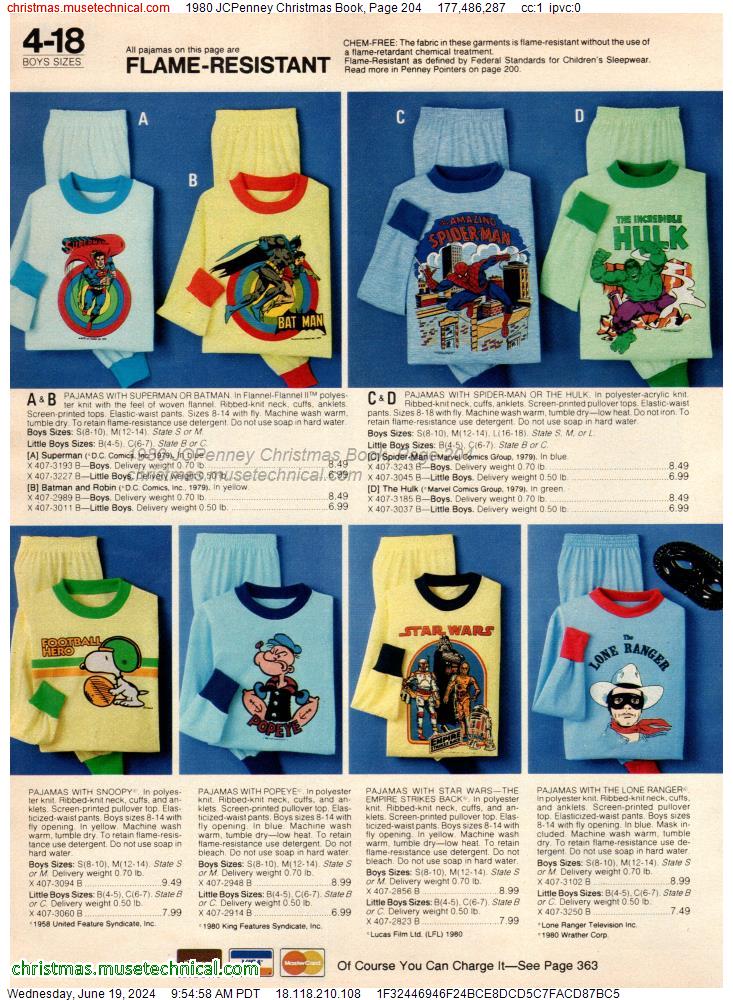 1980 JCPenney Christmas Book, Page 204