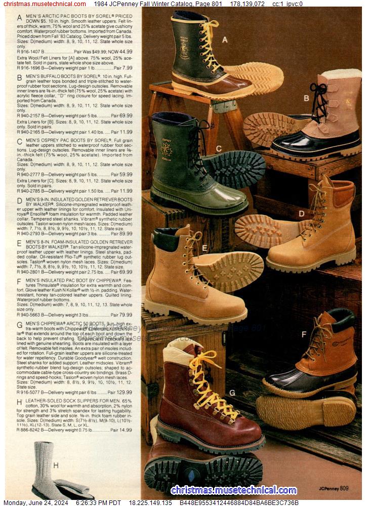 1984 JCPenney Fall Winter Catalog, Page 801