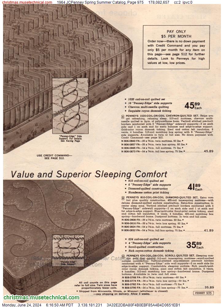 1964 JCPenney Spring Summer Catalog, Page 975