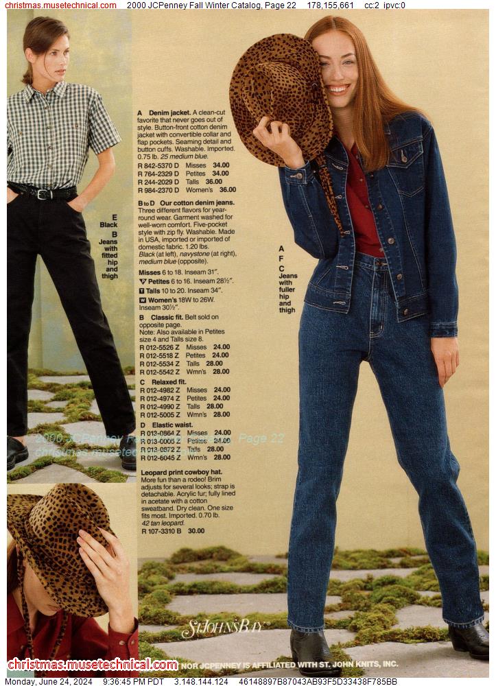 2000 JCPenney Fall Winter Catalog, Page 22