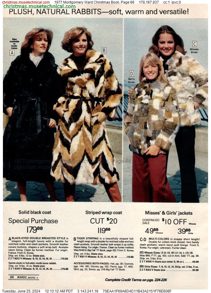 1977 Montgomery Ward Christmas Book, Page 66