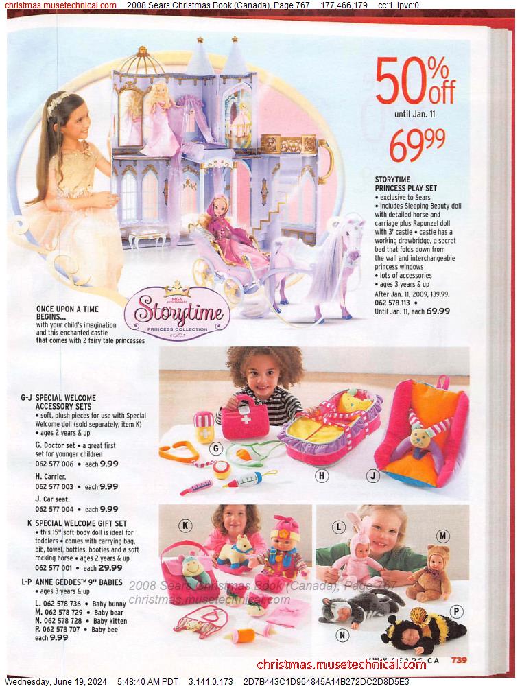 2008 Sears Christmas Book (Canada), Page 767