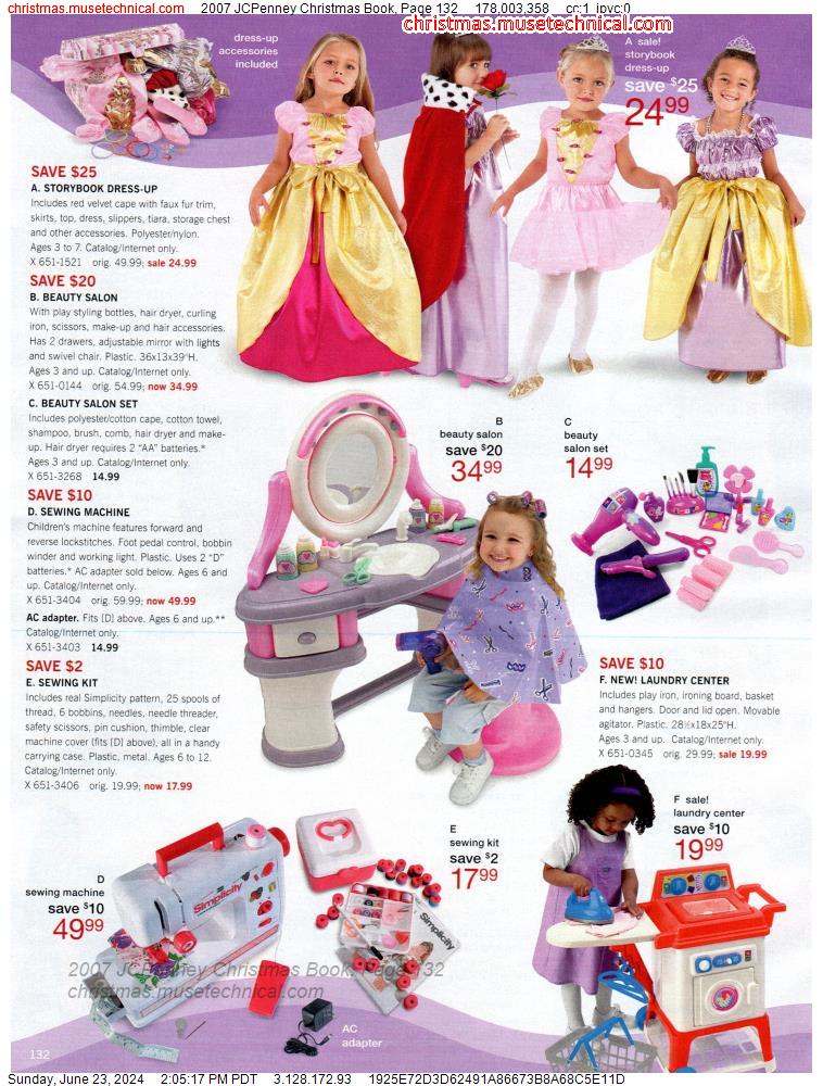 2007 JCPenney Christmas Book, Page 132