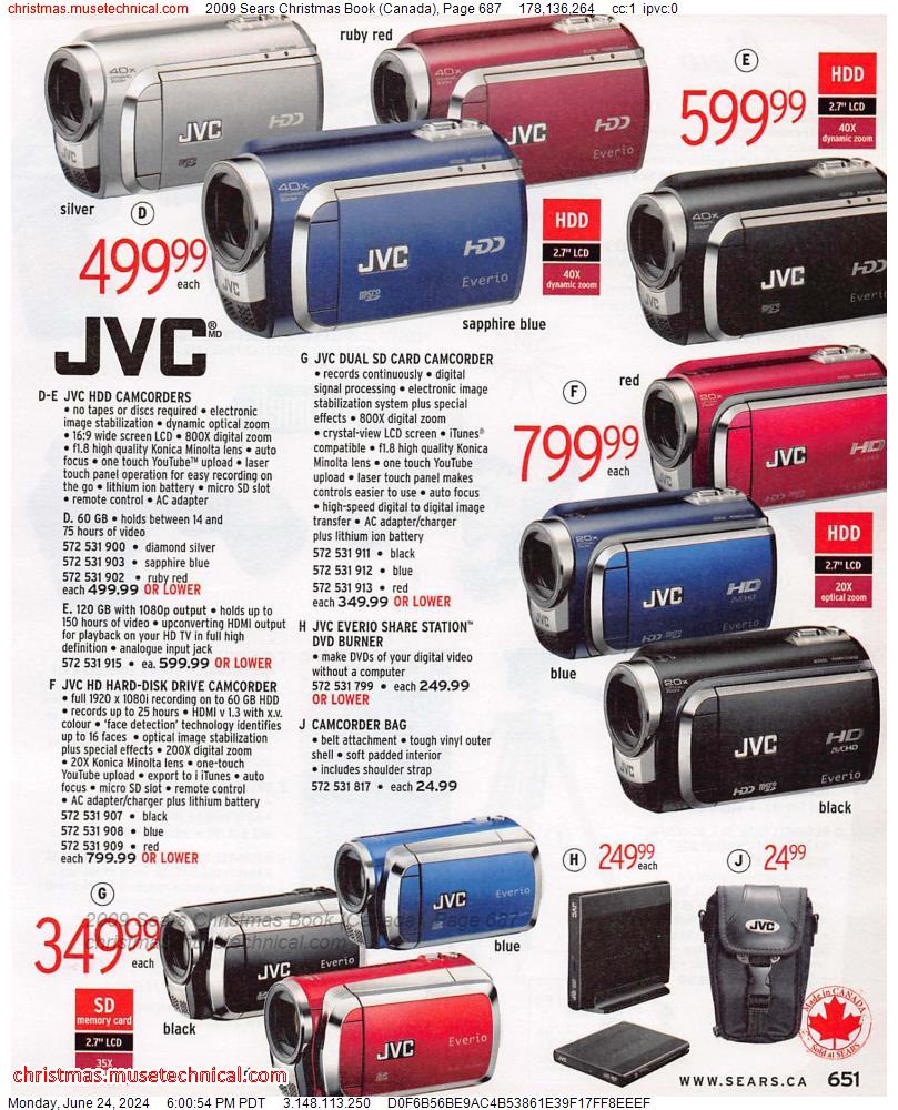 2009 Sears Christmas Book (Canada), Page 687