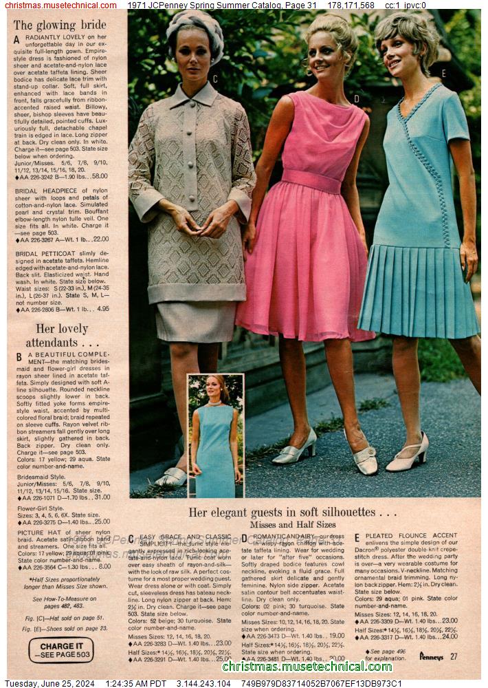 1971 JCPenney Spring Summer Catalog, Page 31