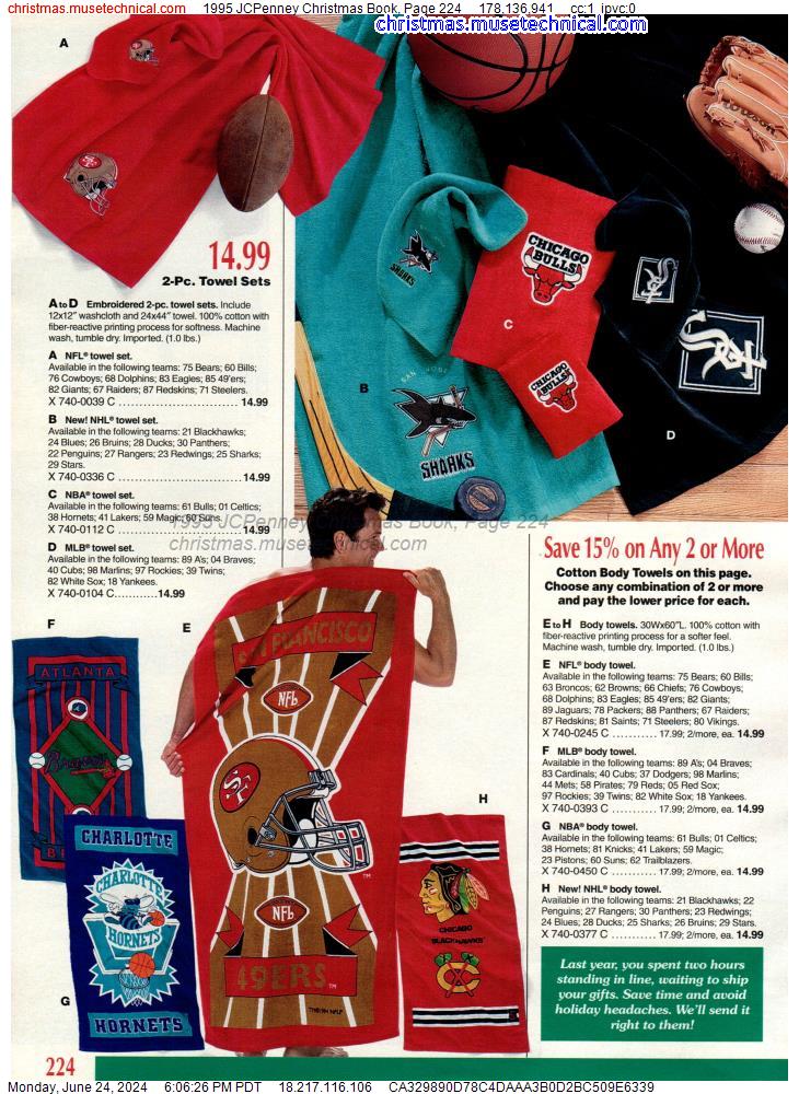 1995 JCPenney Christmas Book, Page 224