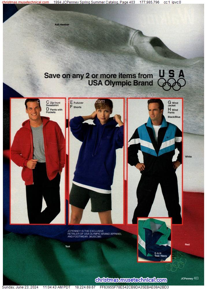 1994 JCPenney Spring Summer Catalog, Page 403