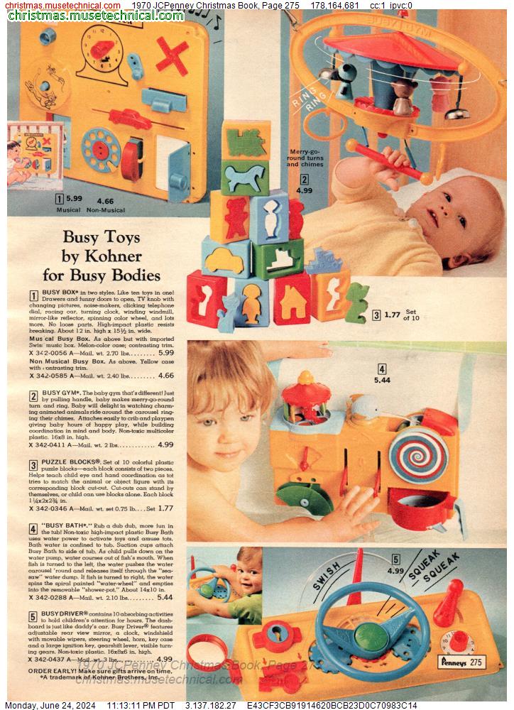1970 JCPenney Christmas Book, Page 275