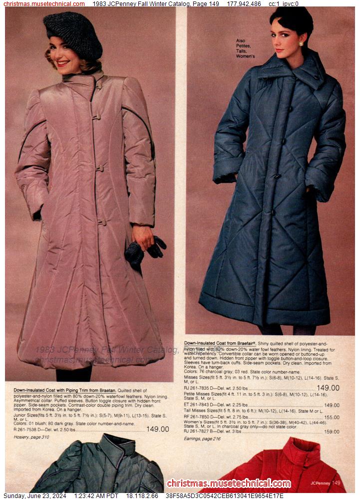 1983 JCPenney Fall Winter Catalog, Page 149
