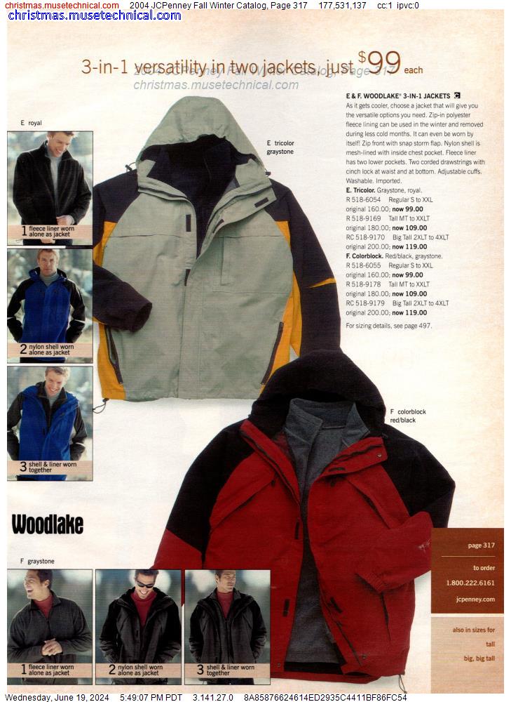 2004 JCPenney Fall Winter Catalog, Page 317