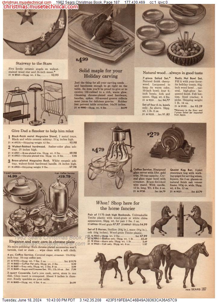 1962 Sears Christmas Book, Page 187