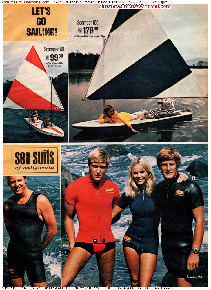 1971 JCPenney Summer Catalog, Page 269