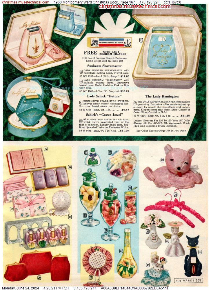 1960 Montgomery Ward Christmas Book, Page 167