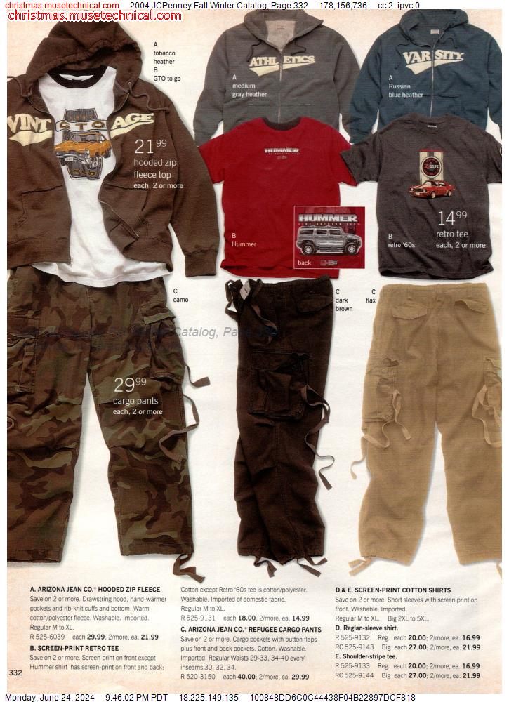 2004 JCPenney Fall Winter Catalog, Page 332