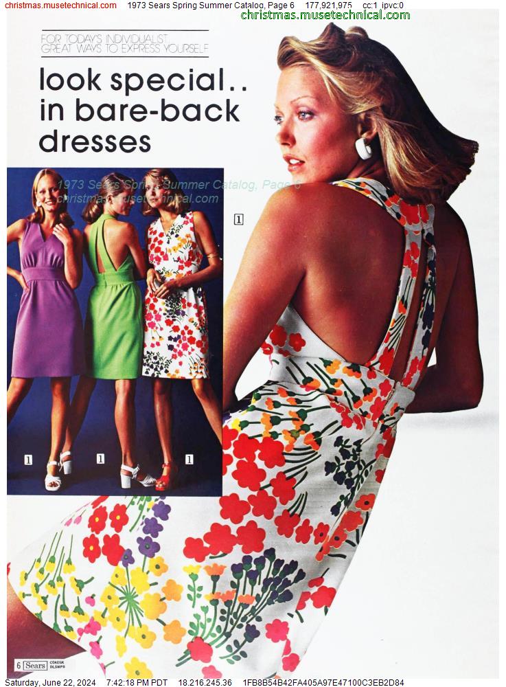 1973 Sears Spring Summer Catalog, Page 6