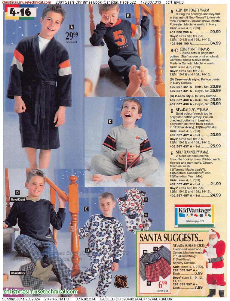 2001 Sears Christmas Book (Canada), Page 522