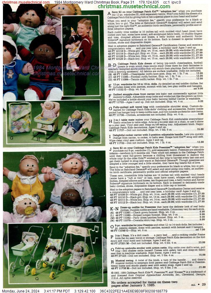 1984 Montgomery Ward Christmas Book, Page 31
