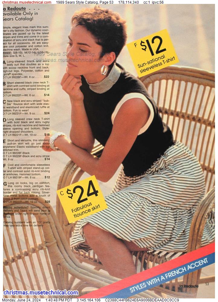 1989 Sears Style Catalog, Page 53