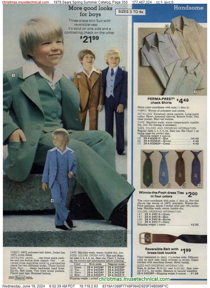 1979 Sears Spring Summer Catalog, Page 350