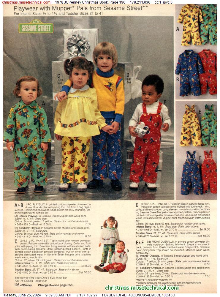 1978 JCPenney Christmas Book, Page 196