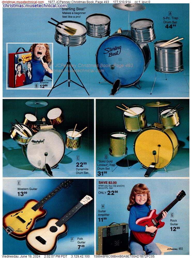 1977 JCPenney Christmas Book, Page 493