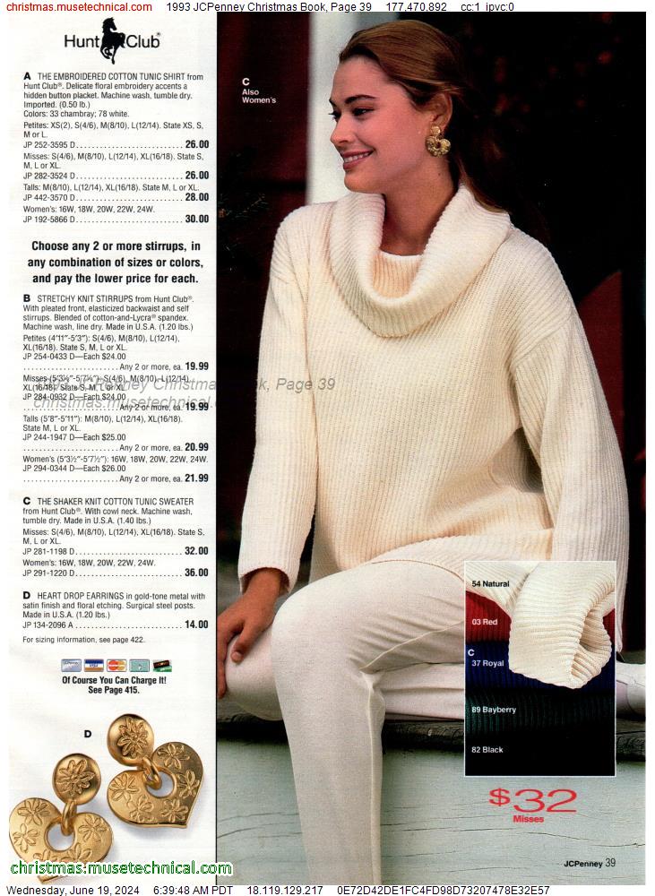 1993 JCPenney Christmas Book, Page 39