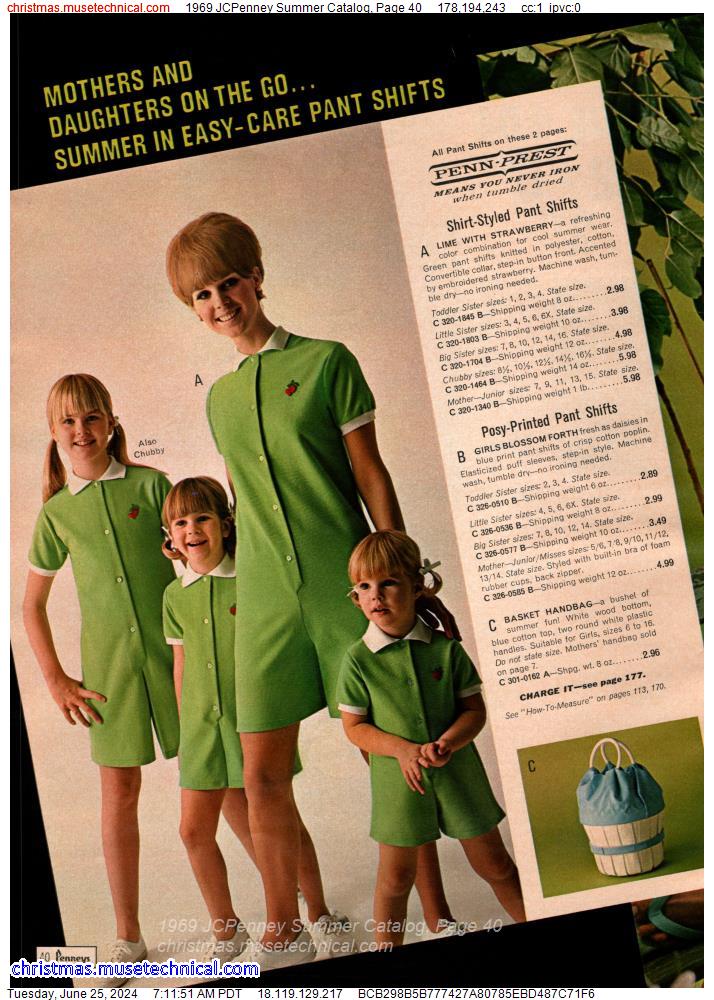 1969 JCPenney Summer Catalog, Page 40
