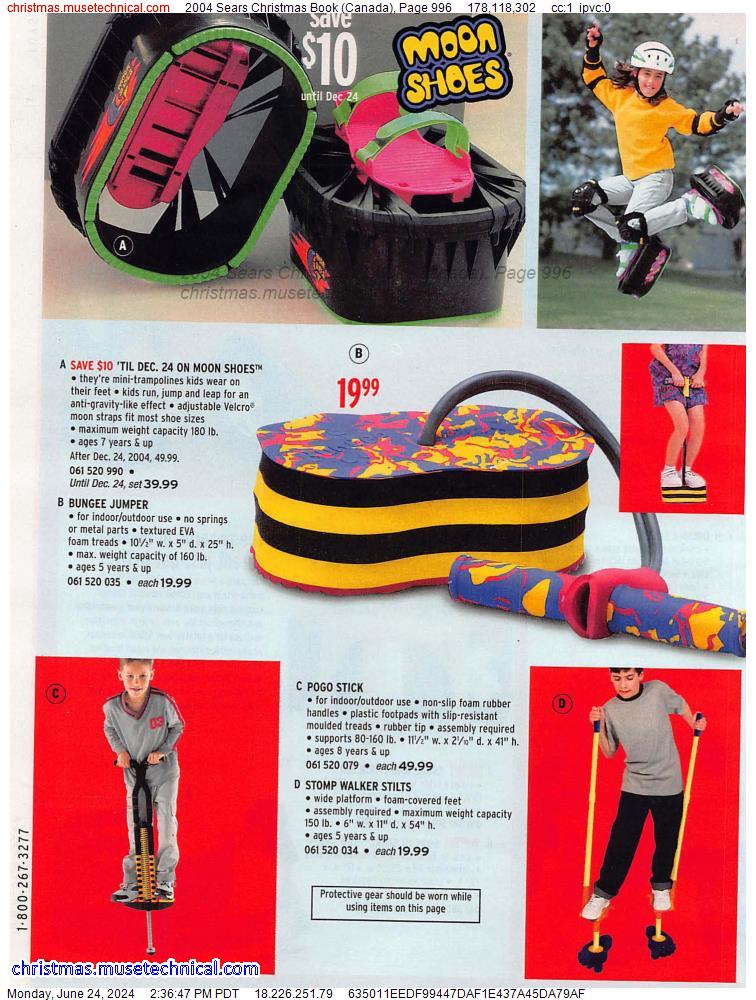 2004 Sears Christmas Book (Canada), Page 996