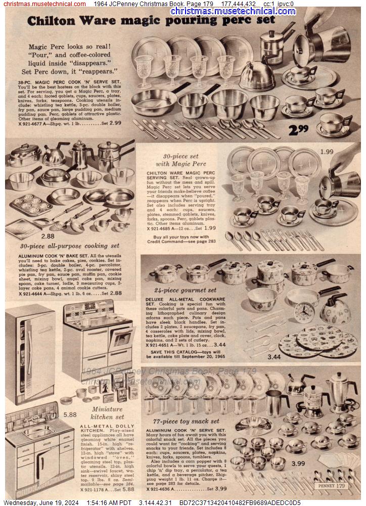1964 JCPenney Christmas Book, Page 179