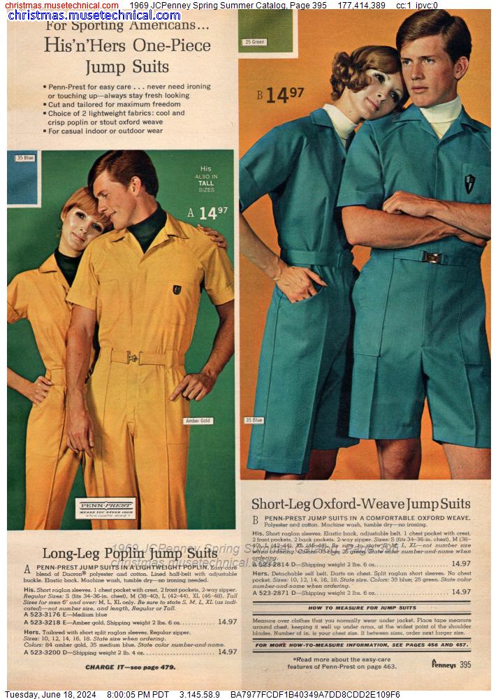 1969 JCPenney Spring Summer Catalog, Page 395