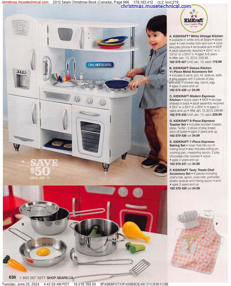 2012 Sears Christmas Book (Canada), Page 666