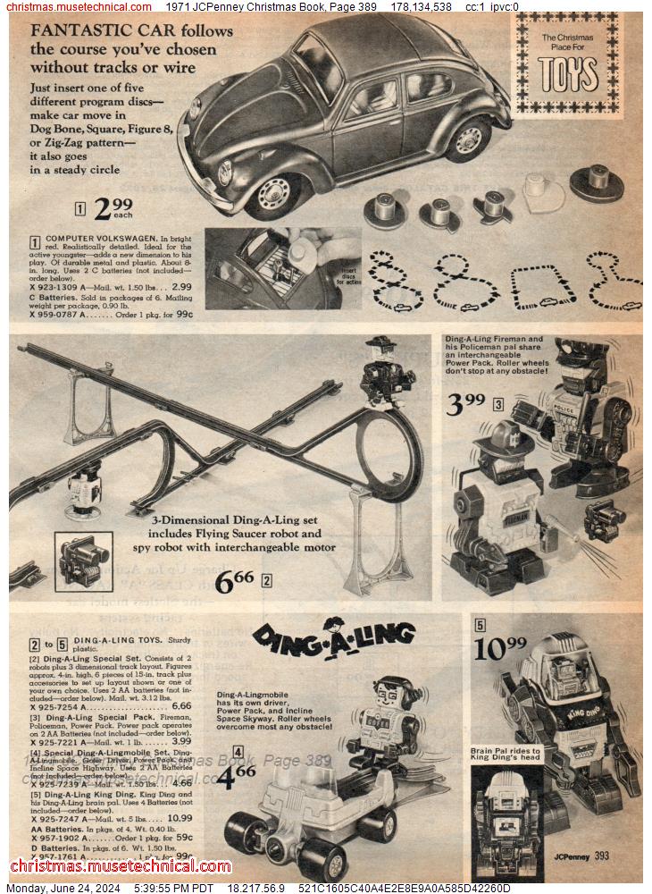 1971 JCPenney Christmas Book, Page 389