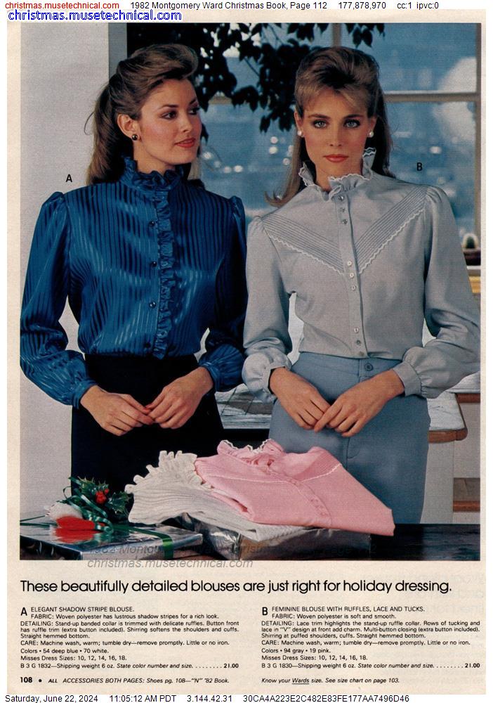 1982 Montgomery Ward Christmas Book, Page 112
