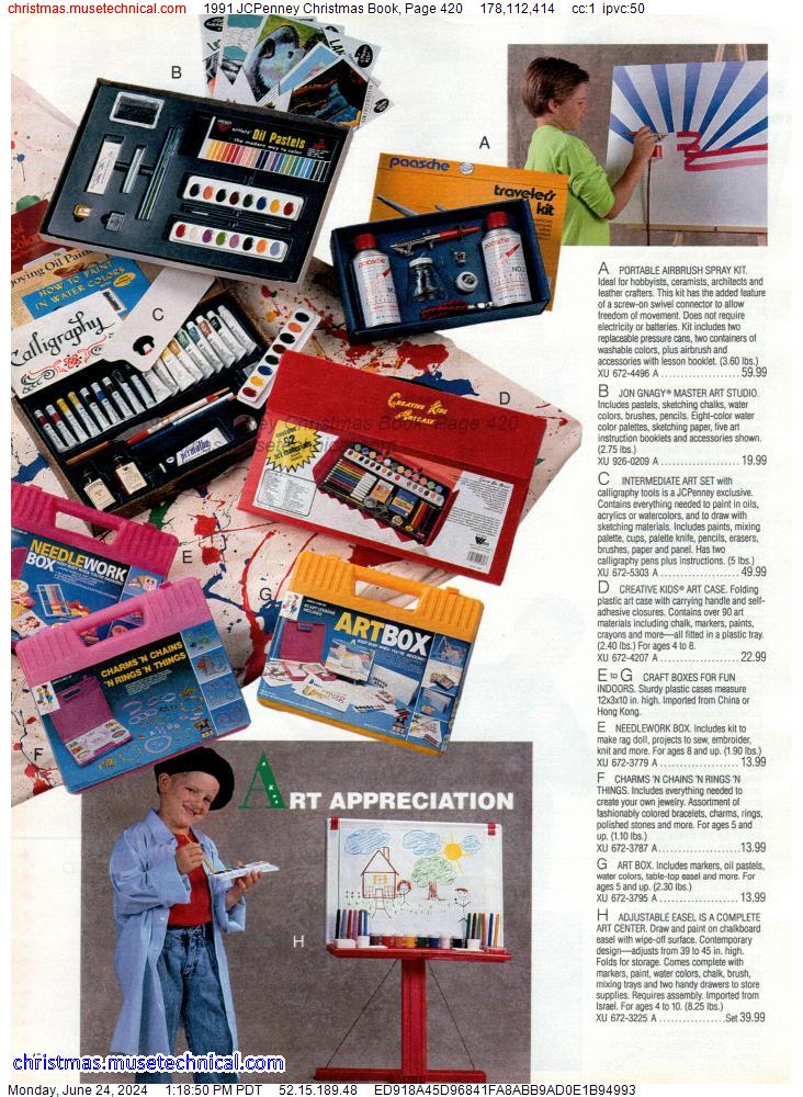 1991 JCPenney Christmas Book, Page 420