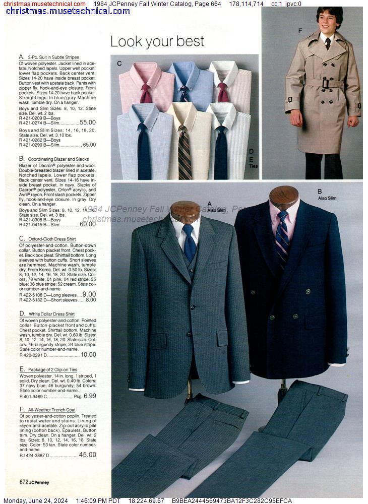 1984 JCPenney Fall Winter Catalog, Page 664