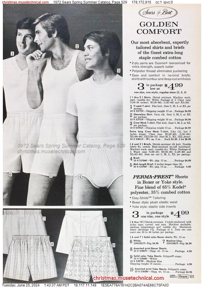 1972 Sears Spring Summer Catalog, Page 529