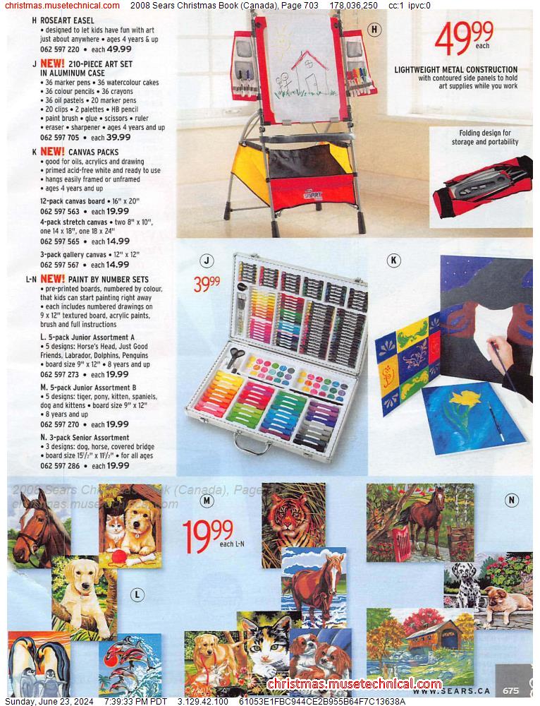 2008 Sears Christmas Book (Canada), Page 703