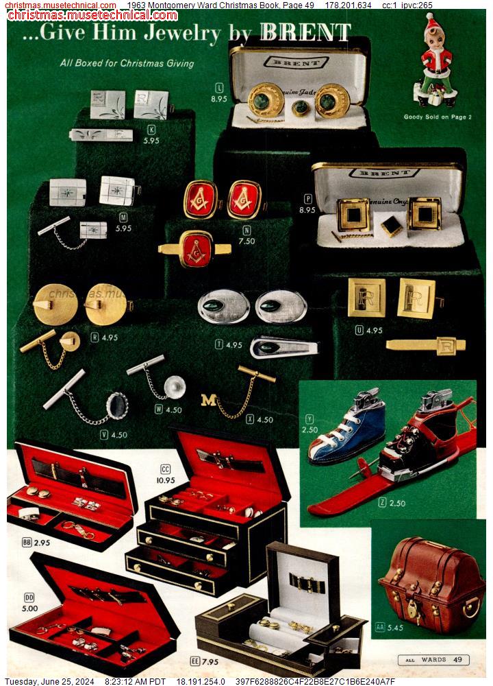 1963 Montgomery Ward Christmas Book, Page 49