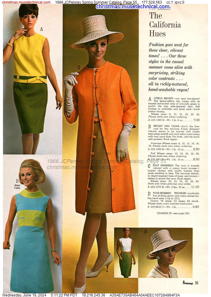 1966 JCPenney Spring Summer Catalog, Page 55