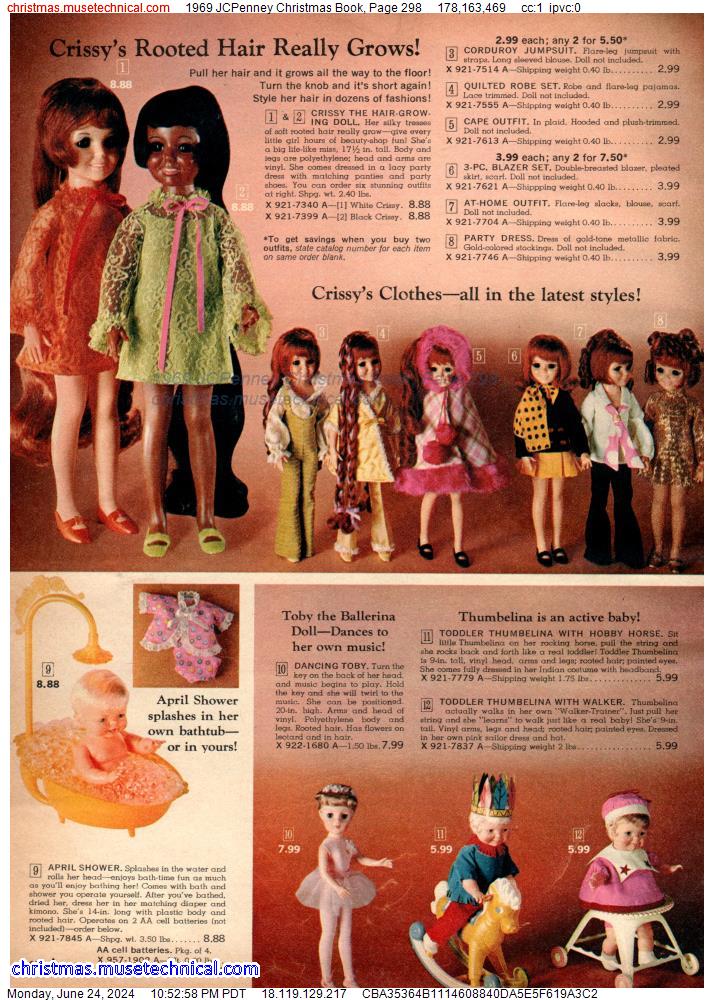 1969 JCPenney Christmas Book, Page 298
