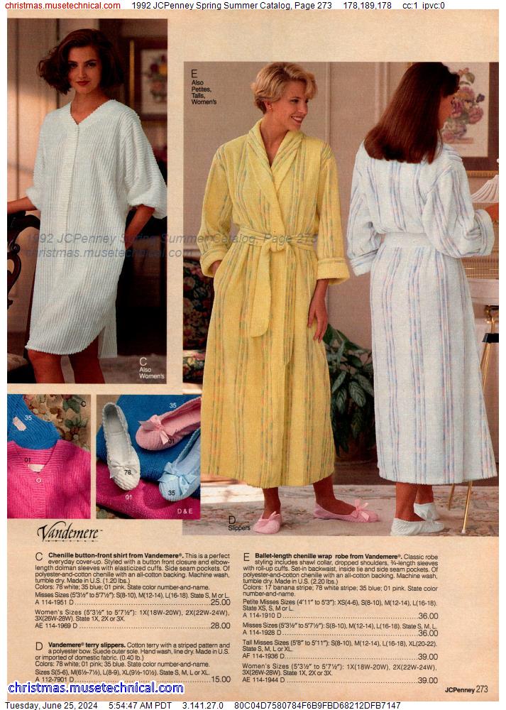 1992 JCPenney Spring Summer Catalog, Page 273