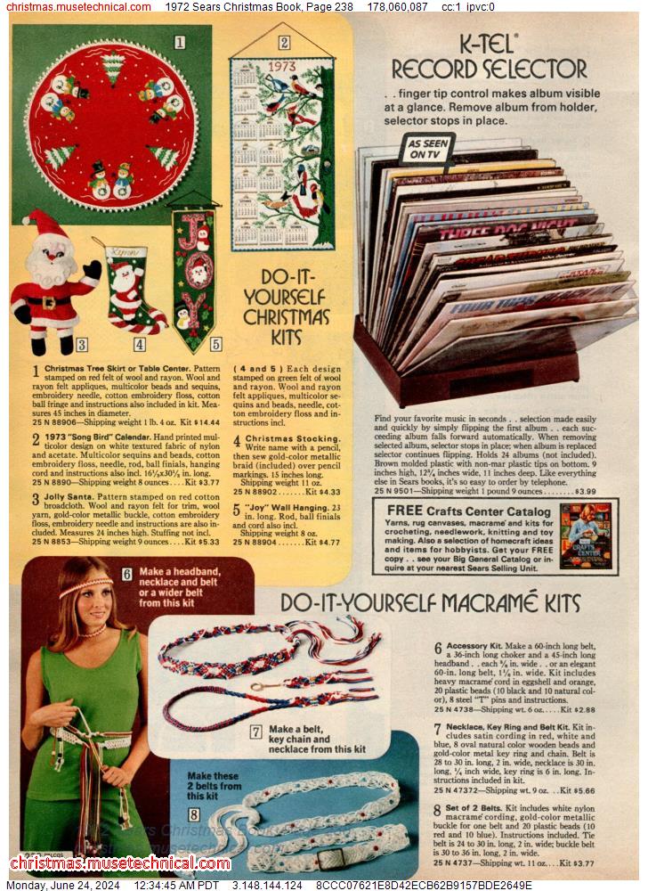 1972 Sears Christmas Book, Page 238