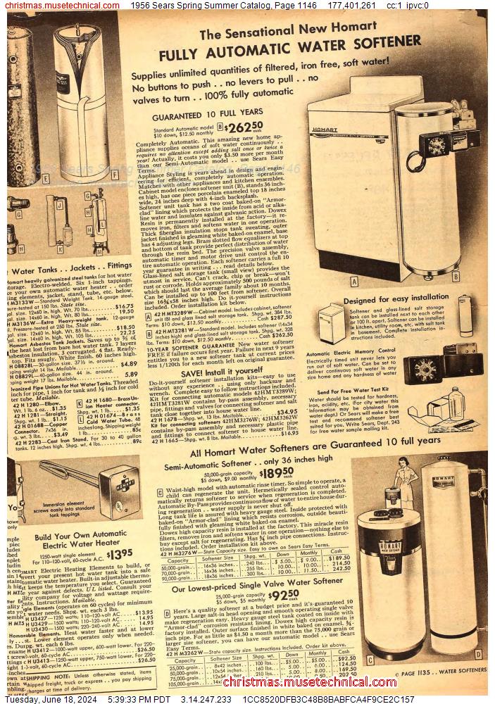 1956 Sears Spring Summer Catalog, Page 1146