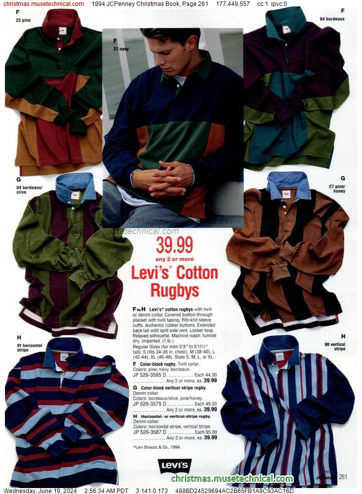 1994 JCPenney Christmas Book, Page 261