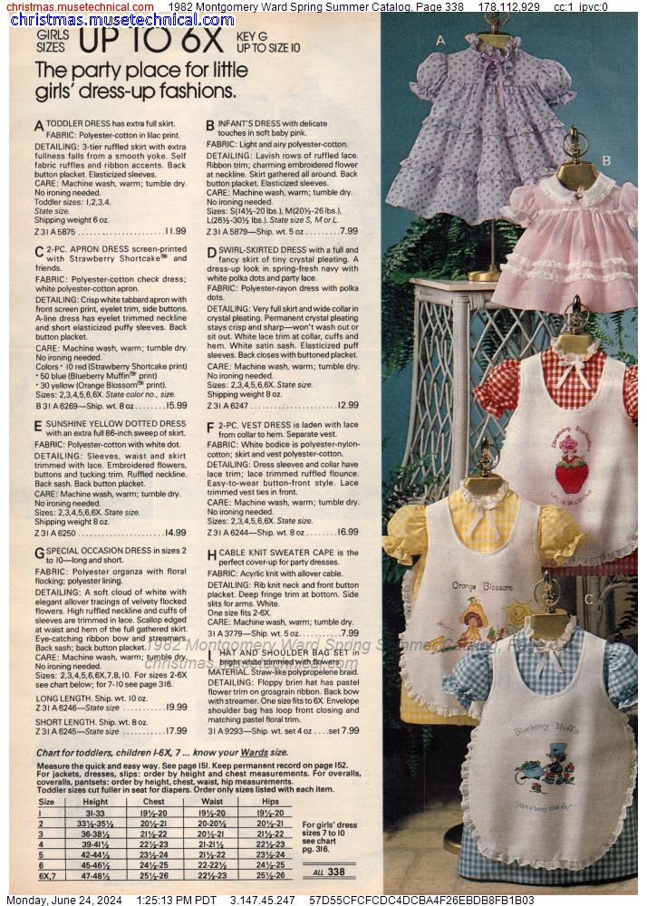 1982 Montgomery Ward Spring Summer Catalog, Page 338