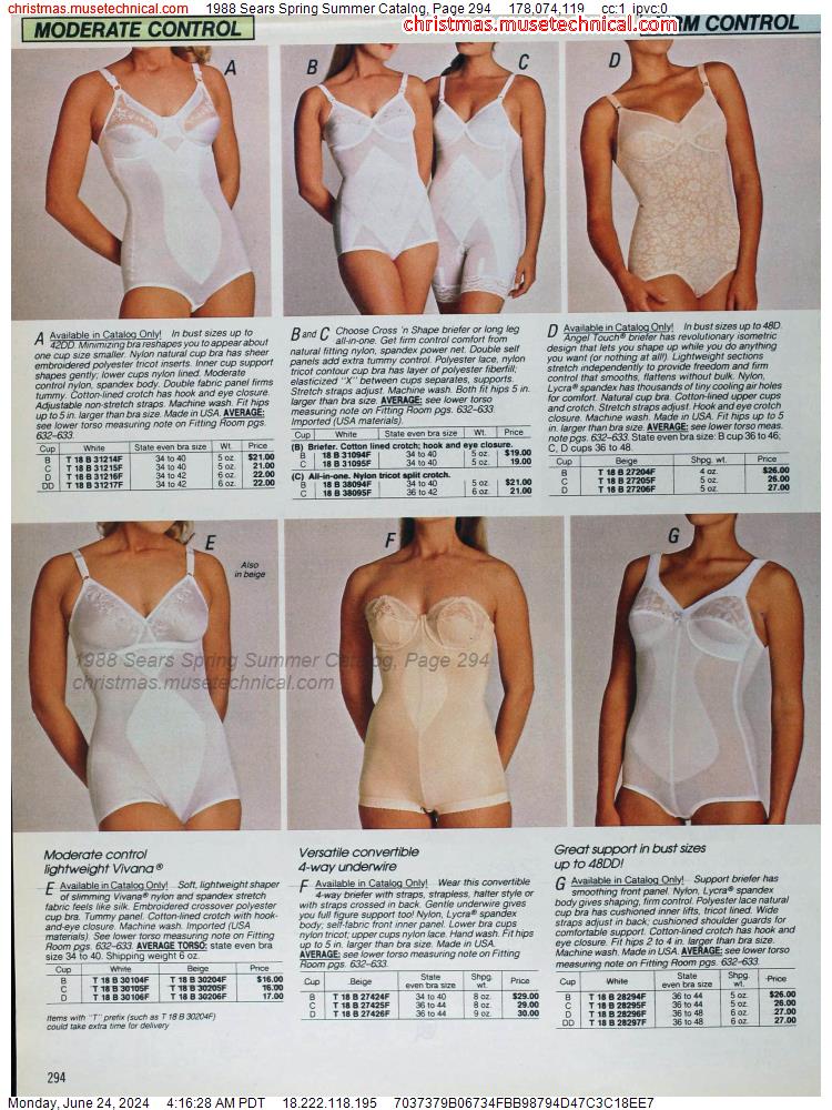 1988 Sears Spring Summer Catalog, Page 294