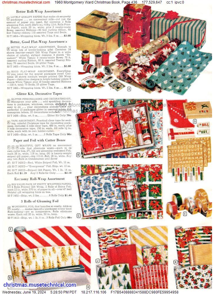 1960 Montgomery Ward Christmas Book, Page 436