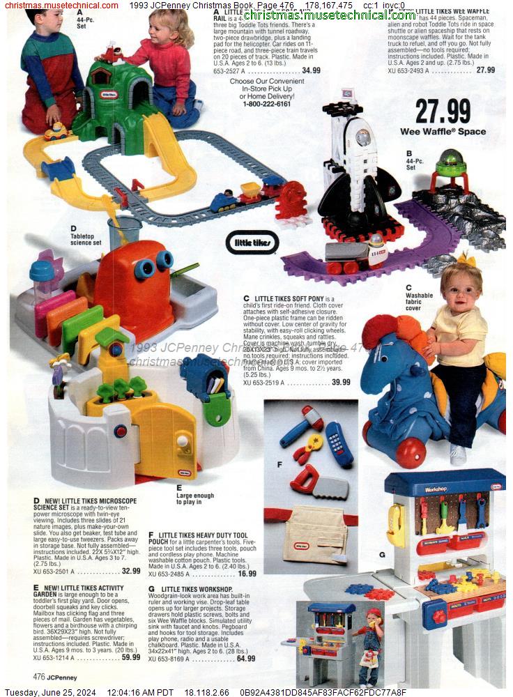 1993 JCPenney Christmas Book, Page 476