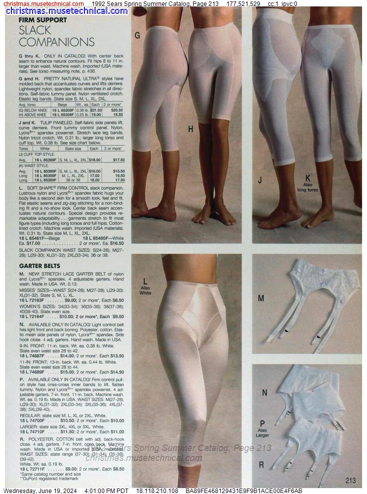 1992 Sears Spring Summer Catalog, Page 213